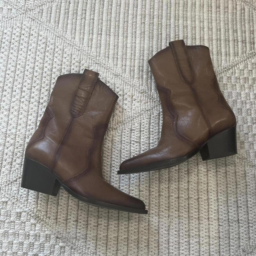 Free People Cat Nap Cowboy Boots - Picture 4 of 9